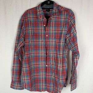 J Crew men’s plaid shirt